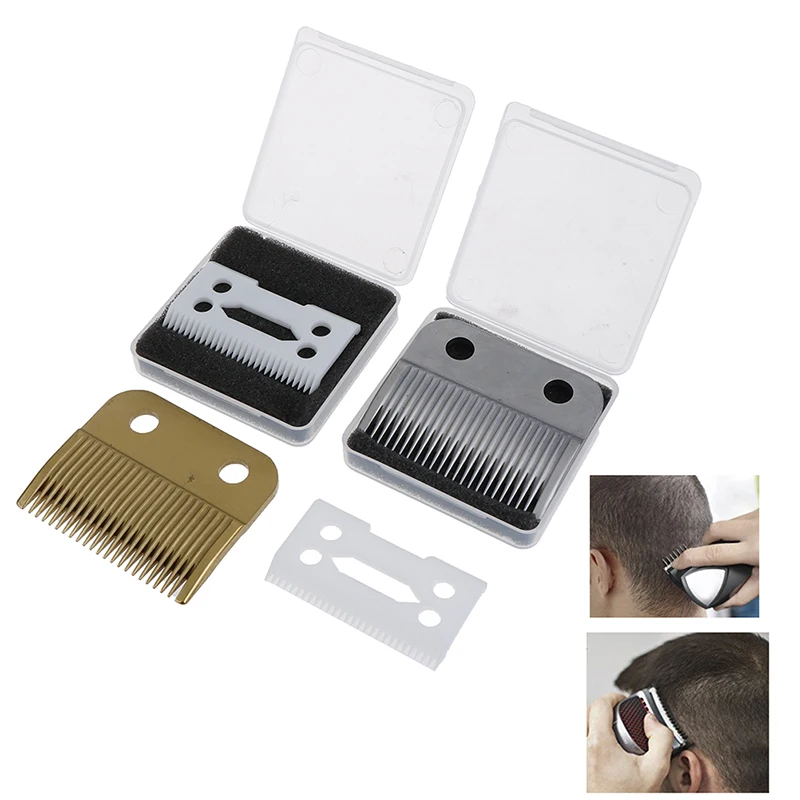 2pcs Strong Barber Ceramic Shop Cutter + Metal Bottom Cutter For WAHL Electric Hair Trimmer Cutting Machine Clipper Accessories
2pcs Strong Barber Ceramic Shop Cutter + Metal Bottom Cutter For WAHL Electric Hair Trimmer Cutting Machine Clipper Accessories
