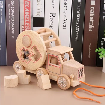 Wooden Toy Congnitive Educational Blocks Toy Train Vehicle Cartoon Hand Pull Infant Early Education Geometry Train Toys
Wooden Toy Congnitive Educational Blocks Toy Train Vehicle Cartoon Hand Pull Infant Early Education Geometry Train Toys