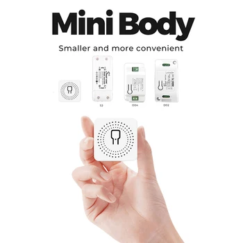 MINI Wifi Smart Switch Timer Wireless Switches Smart Home Automation Compatible with Tuya Alexa Google Home
MINI Wifi Smart Switch Timer Wireless Switches Smart Home Automation Compatible with Tuya Alexa Google Home