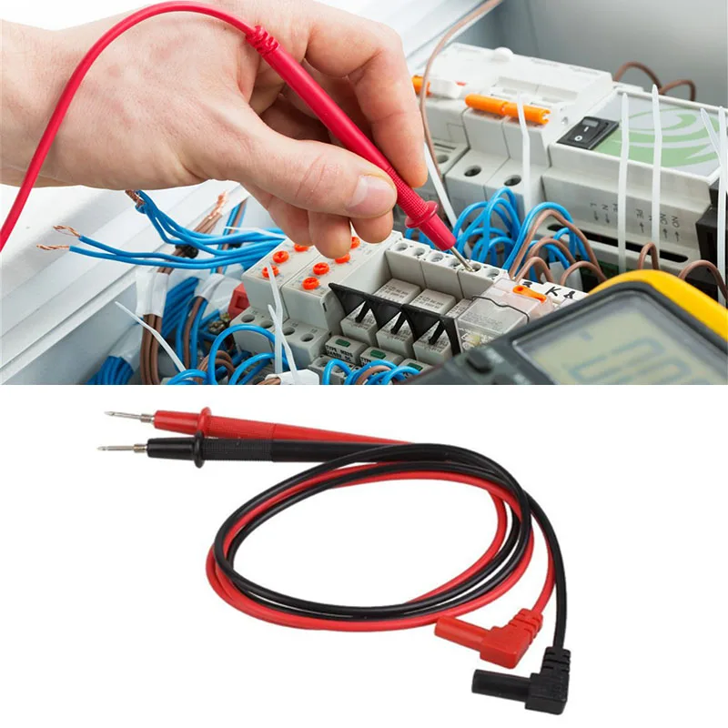 Multimeter Cable Silicone Digital Black+Red 1000V 10A 1pc Red Positive Test Leads Tester Tester Black Negative Probe Probes
Multimeter Cable Silicone Digital Black+Red 1000V 10A 1pc Red Positive Test Leads Tester Tester Black Negative Probe Probes