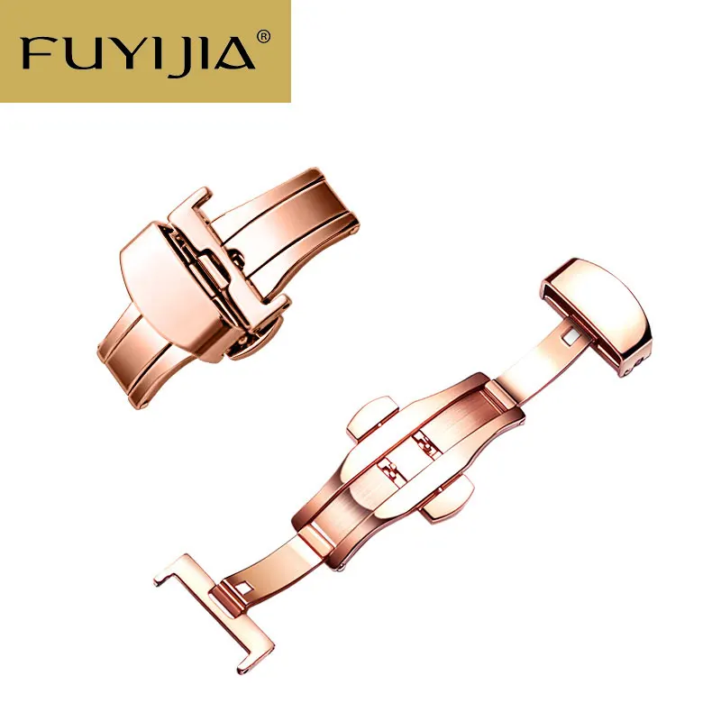 Новые мужские и женские аксессуары для часов FUYIJIA, складная застежка с двойным нажатием, пряжка-бабочка из нержавеющей стали для натурального ремешка аллигатора
Новые мужские и женские аксессуары для часов FUYIJIA, складная застежка с двойным нажатием, пряжка-бабочка из нержавеющей стали для натурального ремешка аллигатора