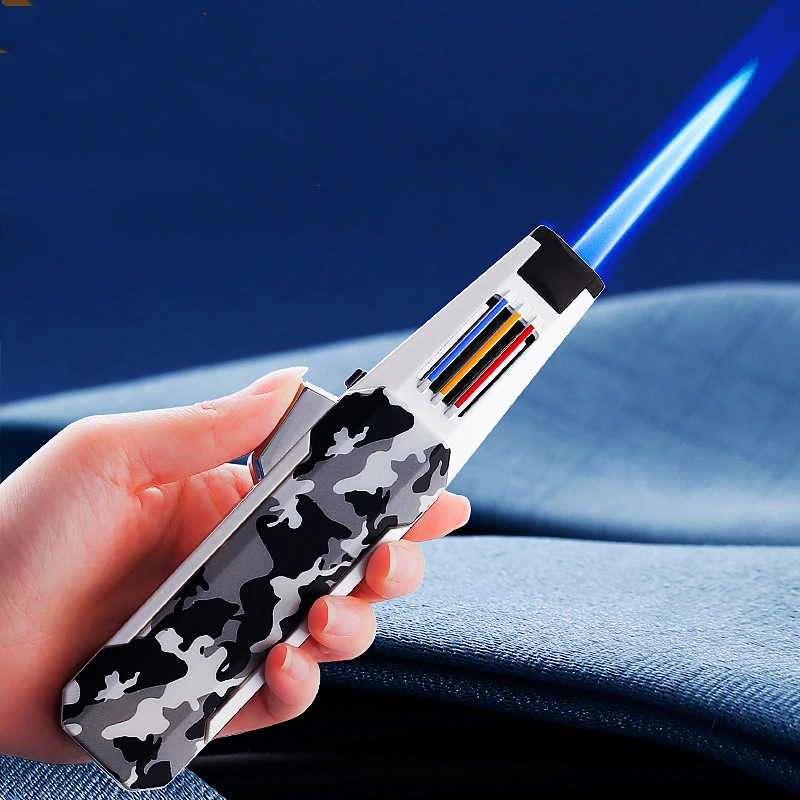 JOBON New Windproof Pen Torch Gas Lighter Spray Gun Metal Cigar Cigarette Kitchen BBQ Lighter Straight Flame Gadget
JOBON New Windproof Pen Torch Gas Lighter Spray Gun Metal Cigar Cigarette Kitchen BBQ Lighter Straight Flame Gadget