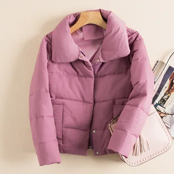 Tocalor Women Solid Color Loose Thick Stand Collar Down Cotton Jacket Short Cotton Jacket Pocket Jacket Parka Ukraine
Tocalor Women Solid Color Loose Thick Stand Collar Down Cotton Jacket Short Cotton Jacket Pocket Jacket Parka Ukraine