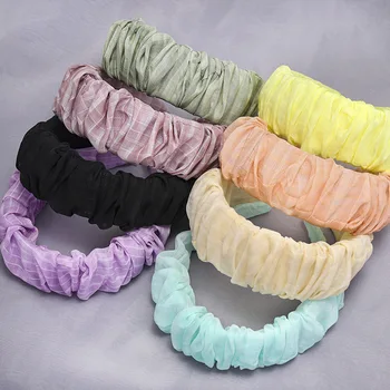 4pcs/lot Flods Plaid Soft Cotton Headband for Gilrs Summer New Arrival Solid Color Hairband for Women Hair Accessories
4pcs/lot Flods Plaid Soft Cotton Headband for Gilrs Summer New Arrival Solid Color Hairband for Women Hair Accessories