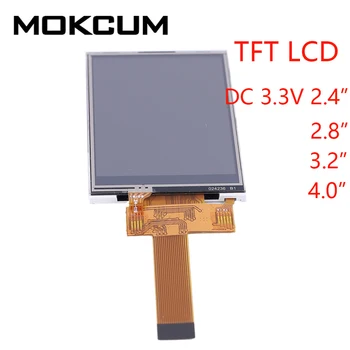 DC 3.3V 2.4 2.8 3.2 4.0 Inch TFT LCD Touch Display Screen 240*320 0.5mm 18Pin 40Pin ILI9341 Driver 60mA 90mA 0.22W SPI Interface
DC 3.3V 2.4 2.8 3.2 4.0 Inch TFT LCD Touch Display Screen 240*320 0.5mm 18Pin 40Pin ILI9341 Driver 60mA 90mA 0.22W SPI Interface