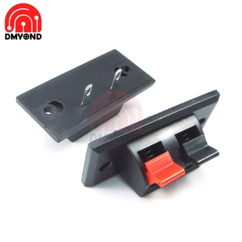 45x21mm 2 Way Speaker Terminal Connector Strip Block in Jack Spring Load 2CH 2 Pin Spring push Release Home Speaker Terminals
45x21mm 2 Way Speaker Terminal Connector Strip Block in Jack Spring Load 2CH 2 Pin Spring push Release Home Speaker Terminals