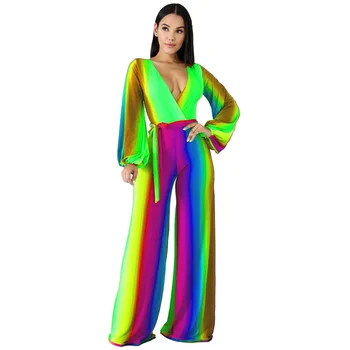 Autumn Winter Women Jumpsuit Bodycon Playsuit Bodysuit Overalls Rompers Plus Size Rainbow Print Loose Casual Oufit
Autumn Winter Women Jumpsuit Bodycon Playsuit Bodysuit Overalls Rompers Plus Size Rainbow Print Loose Casual Oufit