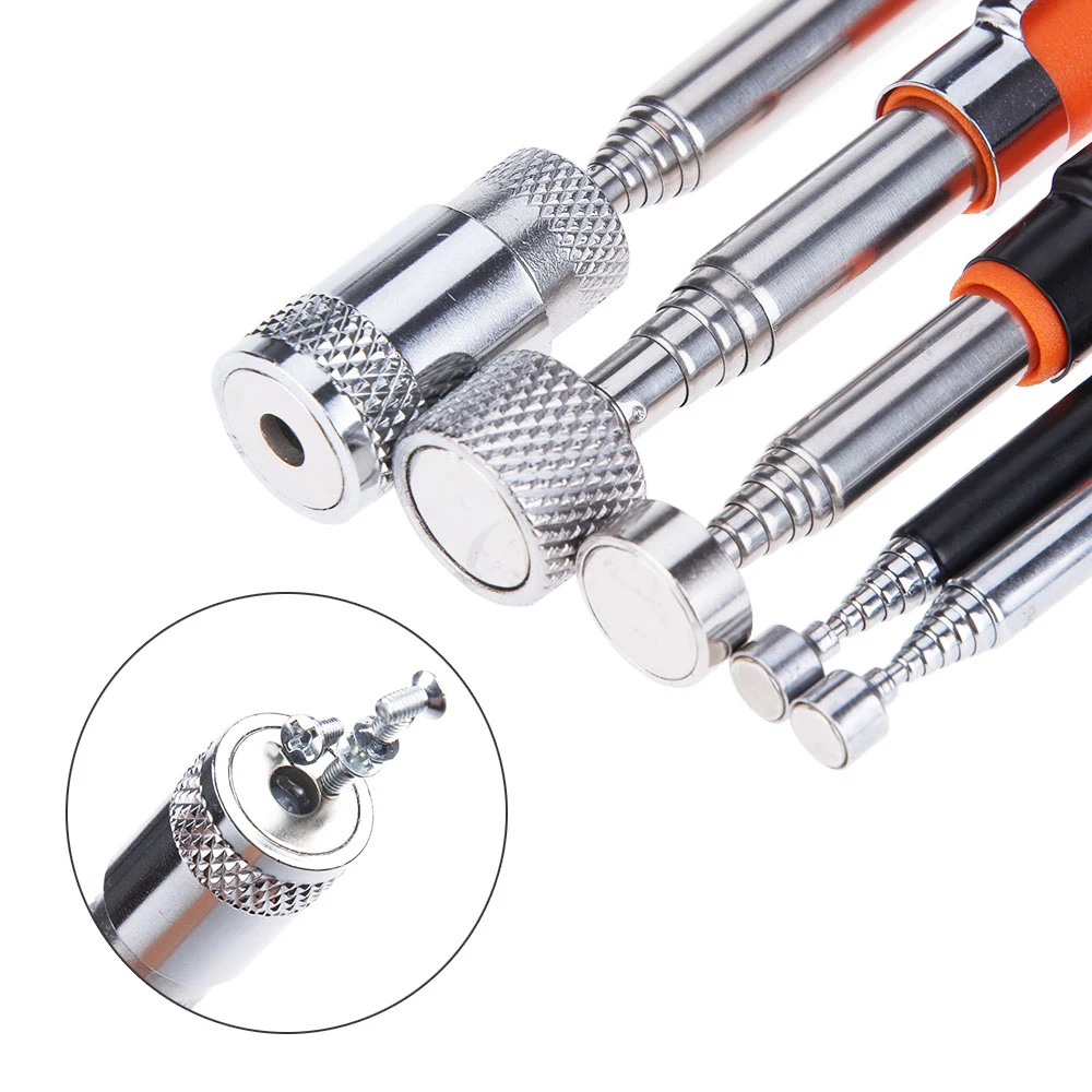 Telescopic Adjustable Magnetic Pick-Up Tools Extendable Long Reach Pen Tool for Picking Up Nuts
Telescopic Adjustable Magnetic Pick-Up Tools Extendable Long Reach Pen Tool for Picking Up Nuts