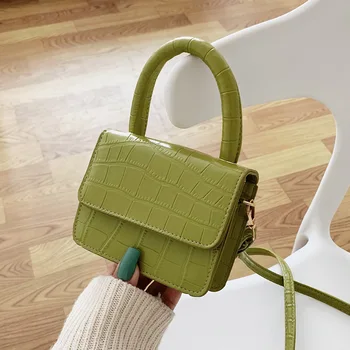 Candy Color Fashion Crocodile Bags For Women 2020 Mini Chain Handbag PU Leather Small Bag Ladies Hand Bag Designer Evening Bags
Candy Color Fashion Crocodile Bags For Women 2020 Mini Chain Handbag PU Leather Small Bag Ladies Hand Bag Designer Evening Bags