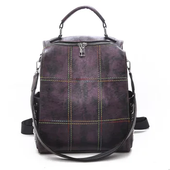 New soft face pu retro style girls backpack geometric bag
New soft face pu retro style girls backpack geometric bag