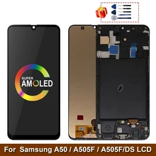 Super AMOLED For Samsung Galaxy A50 SM-A505FN/DS A505F/DS A505 LCD Display Touch Screen Digitizer With Frame For Samsung A50 lcd
Super AMOLED For Samsung Galaxy A50 SM-A505FN/DS A505F/DS A505 LCD Display Touch Screen Digitizer With Frame For Samsung A50 lcd
