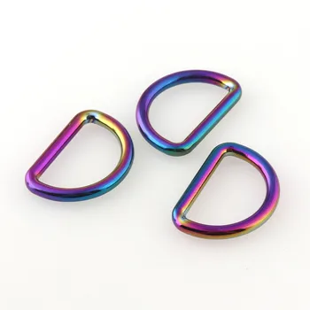 10PCS rainbow D Ring 25mm Metal Buckle Webbing Backpack Bag Leathercraft Strap Pets Collar DIY Sewing Parts Accessories Tools 
10PCS rainbow D Ring 25mm Metal Buckle Webbing Backpack Bag Leathercraft Strap Pets Collar DIY Sewing Parts Accessories Tools