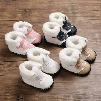 Autumn Winter Plus Velvet High Anti-Slip Shoes Casual Sneakers PU Stitching Baby Casual Soft Bottom toddler Shoes.
Autumn Winter Plus Velvet High Anti-Slip Shoes Casual Sneakers PU Stitching Baby Casual Soft Bottom toddler Shoes.