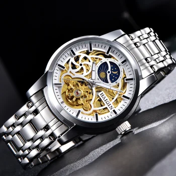 2020 HAIQIN men's mechanical watches Tourbillon Skeleton watch men top brand luxury automatic wristwatch Male Gold reloj hombre
2020 HAIQIN men's mechanical watches Tourbillon Skeleton watch men top brand luxury automatic wristwatch Male Gold reloj hombre