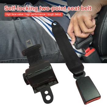 Car Truck Seat Belt Universal 2 Point Retractable Safety Belt Strap Buckle Seat Lap Belts Universal Deliver Fast New
Car Truck Seat Belt Universal 2 Point Retractable Safety Belt Strap Buckle Seat Lap Belts Universal Deliver Fast New