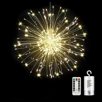 4 Pack Firework Lights led Copper Wire Starburst String Lights 8 Modes Battery Operated Fairy Lights with Remote,Wedding
4 Pack Firework Lights led Copper Wire Starburst String Lights 8 Modes Battery Operated Fairy Lights with Remote,Wedding