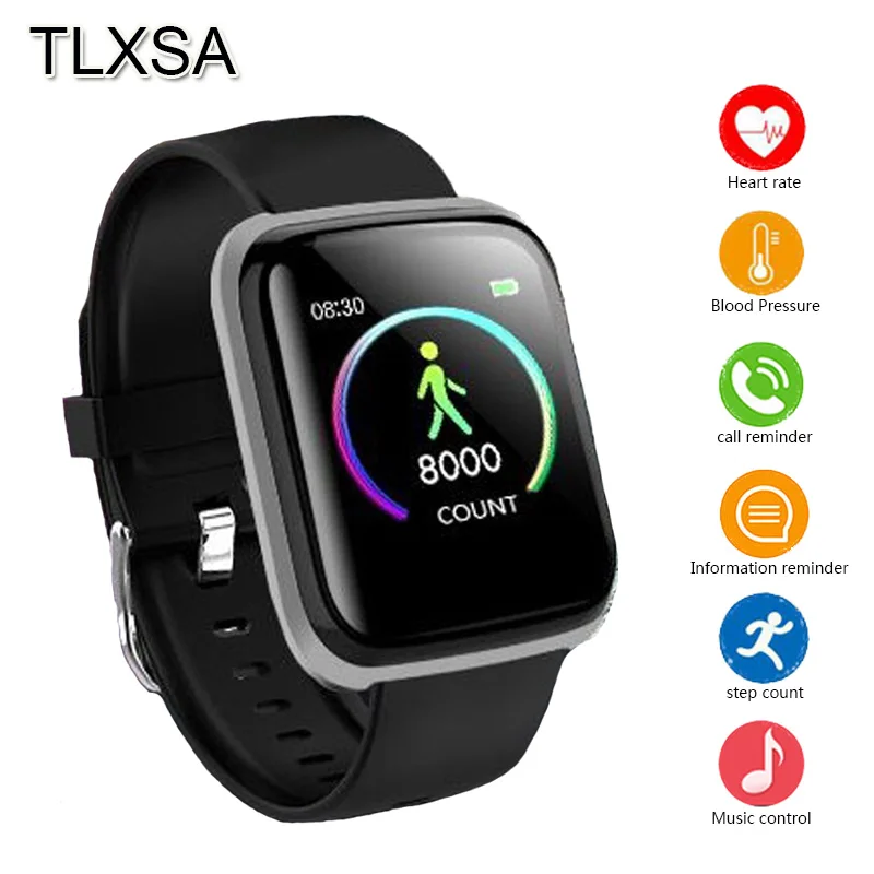 Bluetooth Men Sports Pedometer Smart Watch Blood Pressure Sleep Monitoring Health Smartwatch Waterproof Fit Android IOS Phone
Bluetooth Men Sports Pedometer Smart Watch Blood Pressure Sleep Monitoring Health Smartwatch Waterproof Fit Android IOS Phone