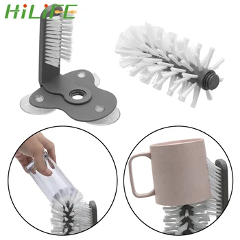 HILIFE Rotating Cup Teacup Brush With Wall Suction Removable PVC Glass Cleaning Home Kitchen Cleaning
HILIFE Rotating Cup Teacup Brush With Wall Suction Removable PVC Glass Cleaning Home Kitchen Cleaning