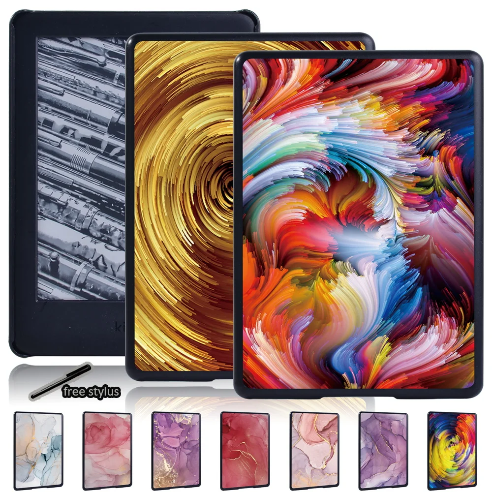 Trendy Watercolor Hard Shell Tablet Case for Amazon Kindle EReader Paperwhite 1/2/3/4/Kindle 10th Gen 2019/8th Gen 2016 + Pen
Trendy Watercolor Hard Shell Tablet Case for Amazon Kindle EReader Paperwhite 1/2/3/4/Kindle 10th Gen 2019/8th Gen 2016 + Pen