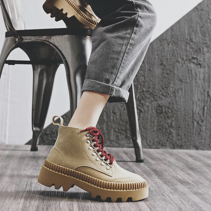 Platform Martin Boots Women Fashion Wild Trend 2019 Autumn New Shoelace High Heel Shoes Comfortable Boots Women High Quality
Platform Martin Boots Women Fashion Wild Trend 2019 Autumn New Shoelace High Heel Shoes Comfortable Boots Women High Quality