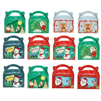 12Pcs Christmas Gift Box Bags Candy Box Gift Wrap Storage Christmas Party Favor Box For Christmas
12Pcs Christmas Gift Box Bags Candy Box Gift Wrap Storage Christmas Party Favor Box For Christmas