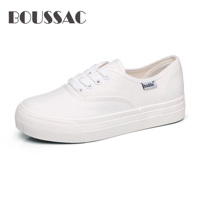 BOUSSAC Casual Platform Vulcanized shoes Sneakers Flat Mouth Spring Autumn High Quality Fashion white black size 35-40
BOUSSAC Casual Platform Vulcanized shoes Sneakers Flat Mouth Spring Autumn High Quality Fashion white black size 35-40
