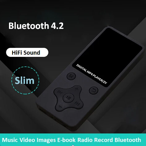 MP4 Player Bluetooth Portable Media Music Player Support 32GB TF Card Recording Radio MP4 HIFI Lossless 13 Languages
MP4 Player Bluetooth Portable Media Music Player Support 32GB TF Card Recording Radio MP4 HIFI Lossless 13 Languages