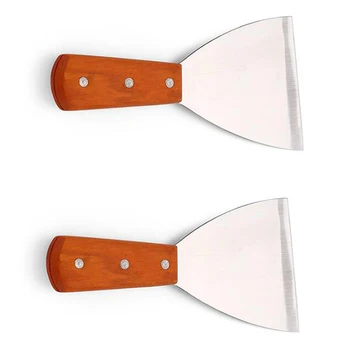 2Pcs Stainless Steel Slant Grill Griddle Spatula Scraper Diner Flat Straight Blade for Grill and Kitchen Use
2Pcs Stainless Steel Slant Grill Griddle Spatula Scraper Diner Flat Straight Blade for Grill and Kitchen Use