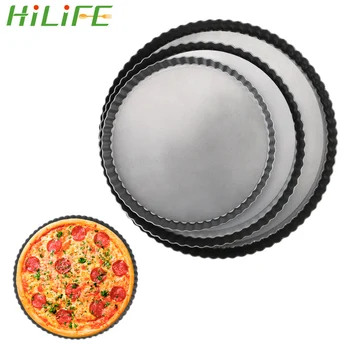 HILIFE Removable Loose Bottom Non-stick Mold Baking Tool Deep Dish Tray Baking Mould Round Pizza Plate Pizza Pan
HILIFE Removable Loose Bottom Non-stick Mold Baking Tool Deep Dish Tray Baking Mould Round Pizza Plate Pizza Pan