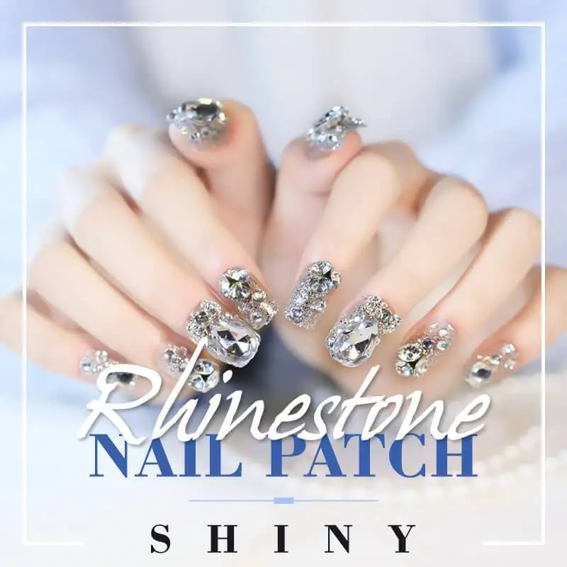 Shiny Rhinestone Nail Patch Super Glitter Crystal Nail Art Rhinestones Flatback Clear Non Hot Fix Rhinestones Glue On Nail Art D 
Shiny Rhinestone Nail Patch Super Glitter Crystal Nail Art Rhinestones Flatback Clear Non Hot Fix Rhinestones Glue On Nail Art D