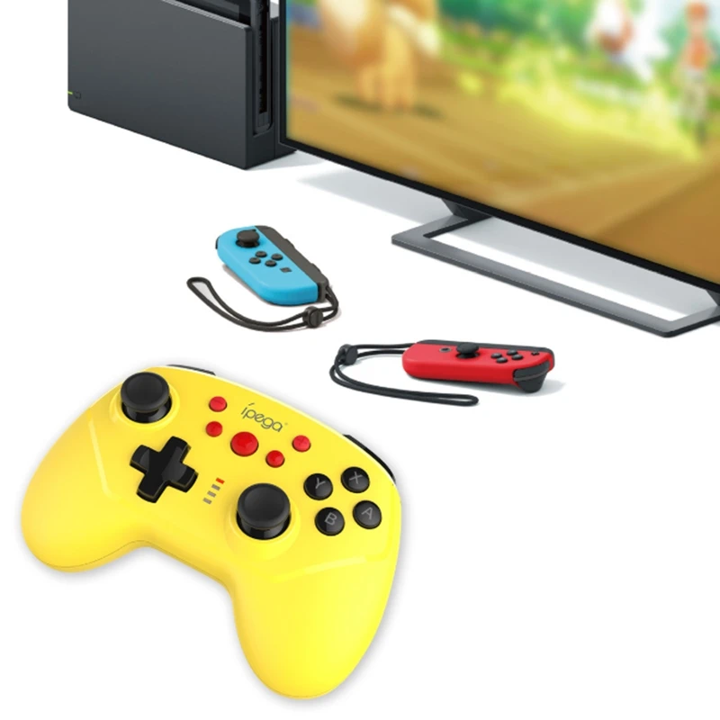 Ipega Switch Wireless Game Controller Ns Host Bluetooth Dual Vibration Handles Connected Wired and Wireless Dual Connection
Ipega Switch Wireless Game Controller Ns Host Bluetooth Dual Vibration Handles Connected Wired and Wireless Dual Connection