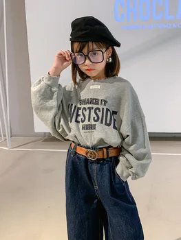 Children's clothing 2020 winter sequined letters cartoon foreign trade pullover women's long-sleeved gray sweater 
Children's clothing 2020 winter sequined letters cartoon foreign trade pullover women's long-sleeved gray sweater