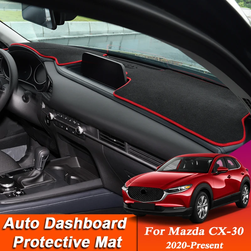 Car Styling For Mazda CX-30 2020-Present LHD&RHD Dashboard Mat Protective Interior Anti-Pad Shade Cushion Auto Accessory
Car Styling For Mazda CX-30 2020-Present LHD&RHD Dashboard Mat Protective Interior Anti-Pad Shade Cushion Auto Accessory
