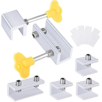 Window Locks, 6 Pack Aluminum Sliding Window Locks Security, Adjustable Sliding Door Frame Security Lock with Keys
Window Locks, 6 Pack Aluminum Sliding Window Locks Security, Adjustable Sliding Door Frame Security Lock with Keys