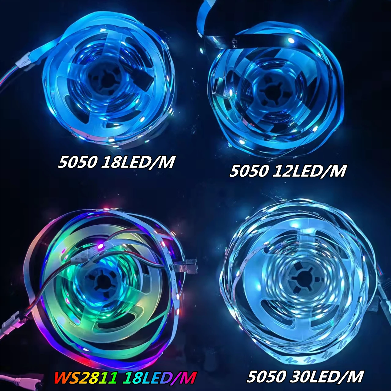 Generic LED Strip Light RGB 5050 WS2811 Cloud Ceiling Light Diode