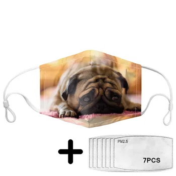 Funny Cute Pug Pattern Mouth Mask Women Anti Air Dust Elastic Reusable Dustproof Face Soft Masks with Dogs Print Non-disposable
Funny Cute Pug Pattern Mouth Mask Women Anti Air Dust Elastic Reusable Dustproof Face Soft Masks with Dogs Print Non-disposable