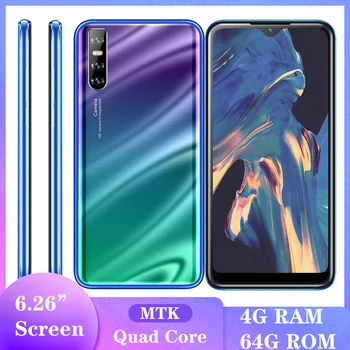 A51 smartphones Water Drop screen Quad core 13MP 6.26inch 4G RAM 64G ROM IPS android mobile phones celulares Face ID unlocked
A51 smartphones Water Drop screen Quad core 13MP 6.26inch 4G RAM 64G ROM IPS android mobile phones celulares Face ID unlocked