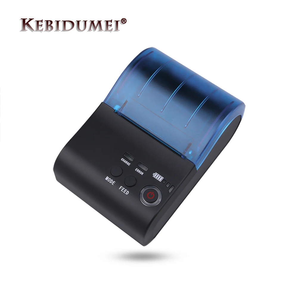 Kebidumei Portable Mini Thermal Printer Goods Clothing Tag Price Sticker QR Code Automatic Bar Code Label Printer
Kebidumei Portable Mini Thermal Printer Goods Clothing Tag Price Sticker QR Code Automatic Bar Code Label Printer