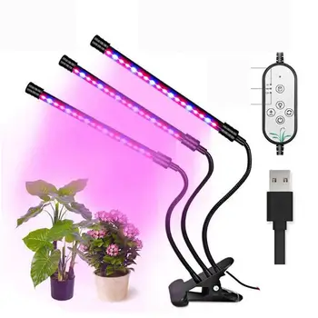 360 Rotatable 27W Three Head Grow Light Outdoor Multi-functional LED Work Light with Clip Base and Adapter US Plug Greenhouse
360 Rotatable 27W Three Head Grow Light Outdoor Multi-functional LED Work Light with Clip Base and Adapter US Plug Greenhouse
