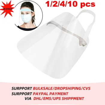 1/2/4/10PC Full Face Shield Clear Flip Up Visor Protection Safety Work Guard Droplet Dust Oil Fume Adult Face Shield Protector
1/2/4/10PC Full Face Shield Clear Flip Up Visor Protection Safety Work Guard Droplet Dust Oil Fume Adult Face Shield Protector