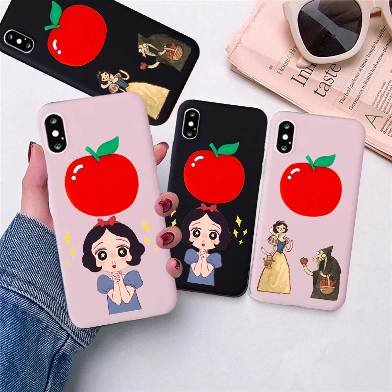 Cute 3D Fruits Silicone Soft Shell Phone Case for IPhone 11 Pro XS Max X XR 7 8 6 Plus Cartoon Snow White Witch Phone Back Cover
Cute 3D Fruits Silicone Soft Shell Phone Case for IPhone 11 Pro XS Max X XR 7 8 6 Plus Cartoon Snow White Witch Phone Back Cover