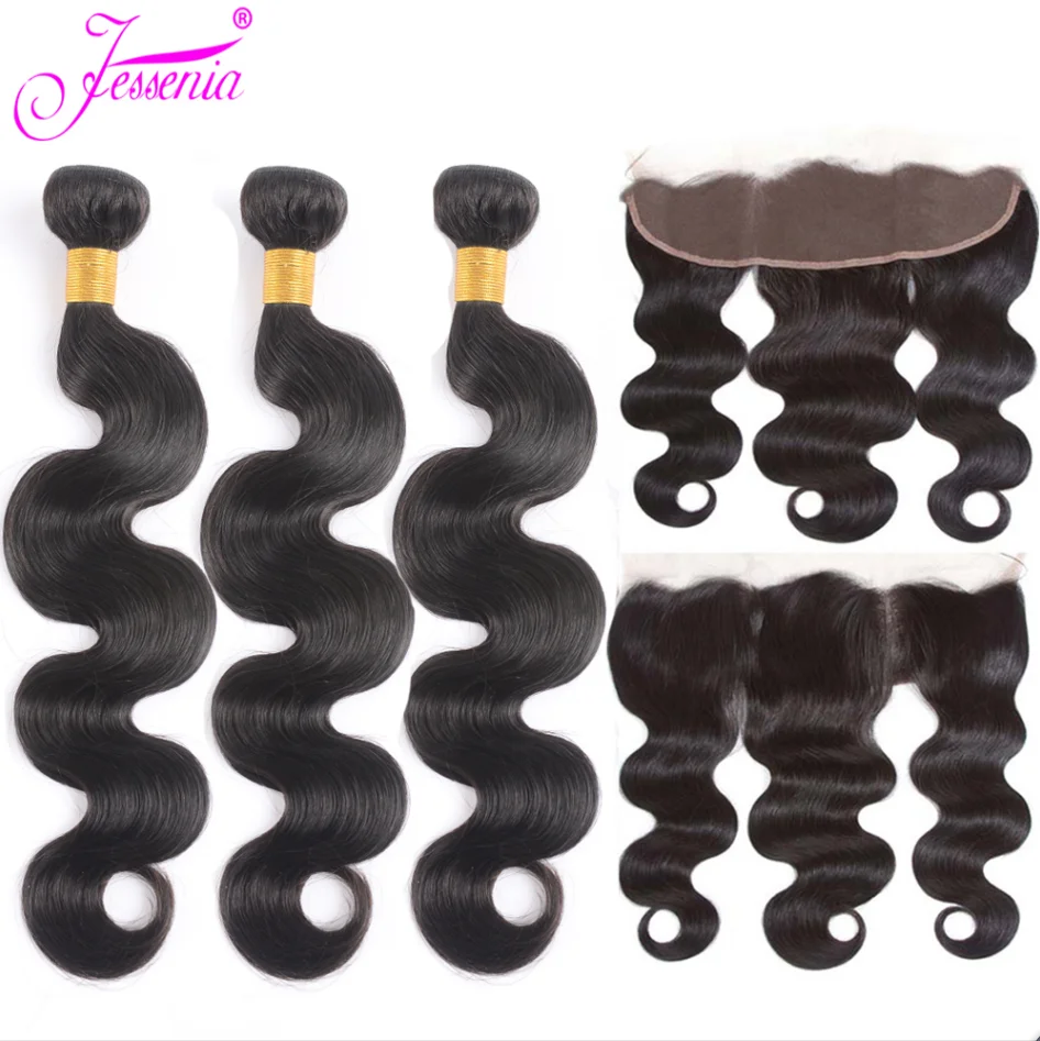 Body Wave Bundles with Frontal Closure Peruvian Hair Bundles with Closure Remy Human Hair Bundles with 13*4 Ear to Ear Closure
Body Wave Bundles with Frontal Closure Peruvian Hair Bundles with Closure Remy Human Hair Bundles with 13*4 Ear to Ear Closure