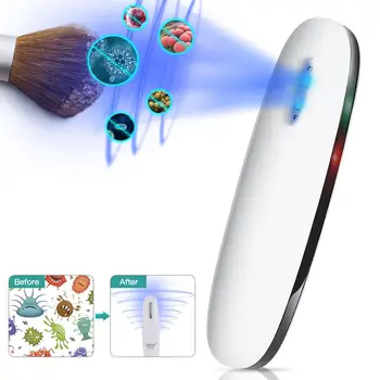 Portable UVC Virus Sterilizer Lamp USB Germicidal Lamp Kitchens Bathrooms Disinfection Phone Travel Hotel Bactericidal Sanitizer
Portable UVC Virus Sterilizer Lamp USB Germicidal Lamp Kitchens Bathrooms Disinfection Phone Travel Hotel Bactericidal Sanitizer