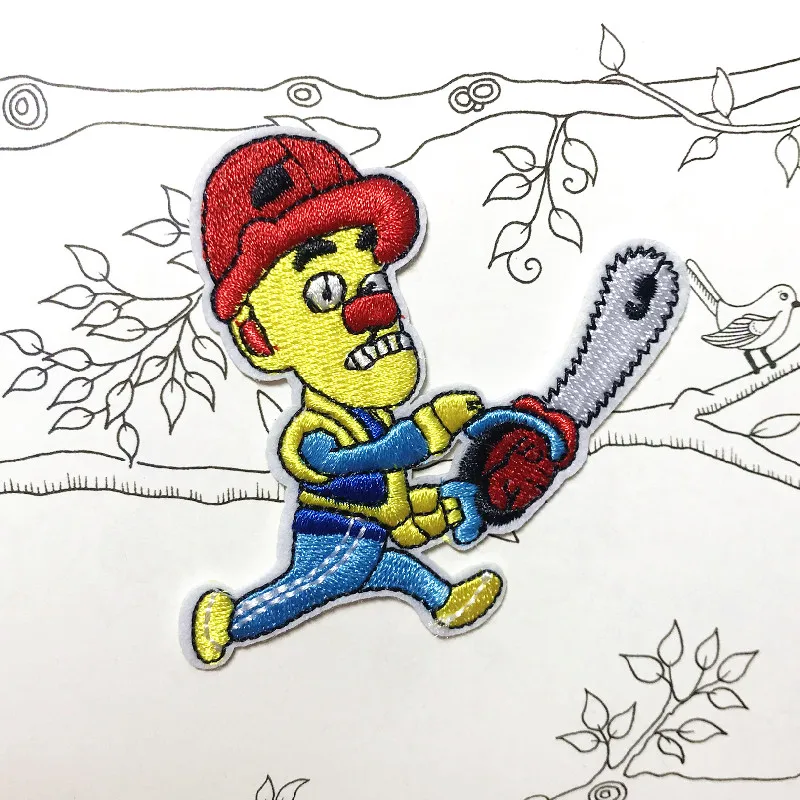 person Cartoon Iron On Patch Embroidered DIY for bags hats clothing accessories shoes headwear accessories 
person Cartoon Iron On Patch Embroidered DIY for bags hats clothing accessories shoes headwear accessories