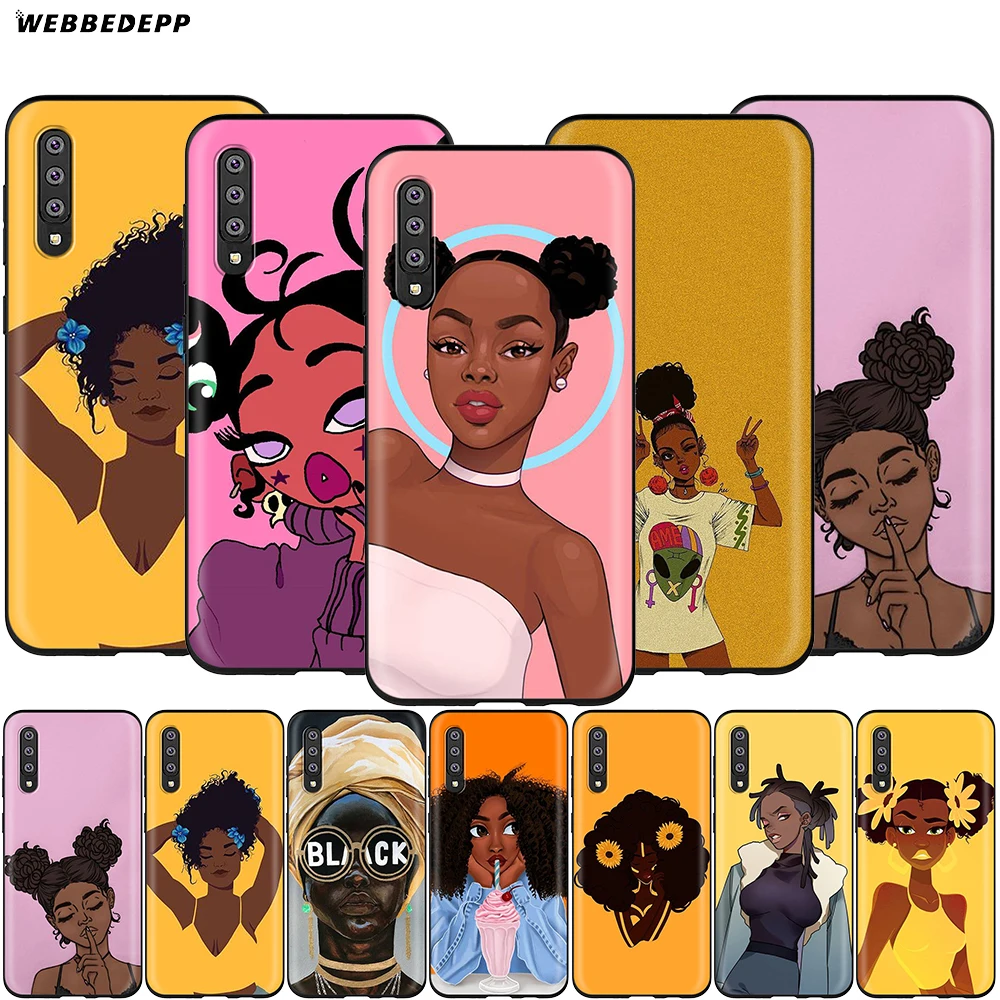 Webbedepp Black Girl Art Case for Samsung Galaxy S7 S8 S9 S10 Plus Edge Note 10 8 9 A10 A20 A30 A40 A50 A60 A70
Webbedepp Black Girl Art Case for Samsung Galaxy S7 S8 S9 S10 Plus Edge Note 10 8 9 A10 A20 A30 A40 A50 A60 A70