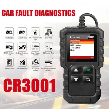 Vehemo OBD2 OBD2 Scanner Car Car Code Reader Scan Tool Car Fault Scanner for Automotive Creader Diagnostic for Launch
Vehemo OBD2 OBD2 Scanner Car Car Code Reader Scan Tool Car Fault Scanner for Automotive Creader Diagnostic for Launch