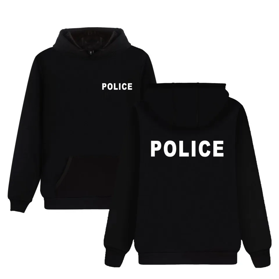 Полицейская одежда мужская модная куртка пальто полицейские толстовки