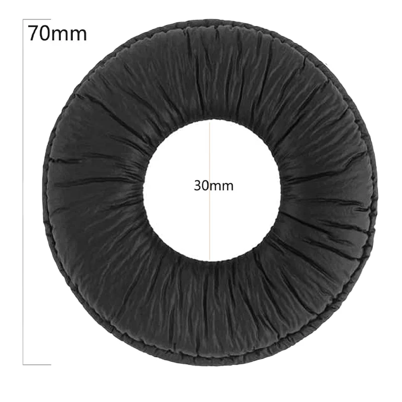 KUTOU Earpads for Sony MDR-V150 Replacement Ear Pads WH-CH500 EarPad MDR-V250 V300 ZX300 ZX100 ZX110 70MM Round Headphones KUTOU Earpads for Sony MDR-V150 Replacement Ear Pads WH-CH500 EarPad MDR-V250 V300 ZX300 ZX100 ZX110 70MM Round Headphones