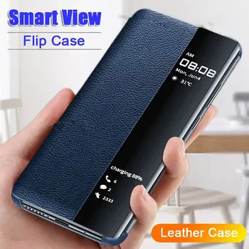 Smart View Flip Case For Samsung S20 S8 S9 S10 Plus Note 8 9 10 S7 Edge Case For Samsung J4 J6 A6 Plus A7 A9 2018 Leather Cover
Smart View Flip Case For Samsung S20 S8 S9 S10 Plus Note 8 9 10 S7 Edge Case For Samsung J4 J6 A6 Plus A7 A9 2018 Leather Cover