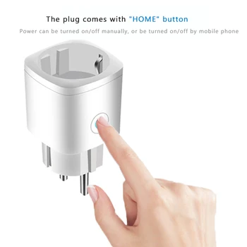 Smart Plug 16A EU Tuya Smart Life APP Wifi Wireless Socket Outlet Remote Control Works With Alexa Google Home Smart Home
Smart Plug 16A EU Tuya Smart Life APP Wifi Wireless Socket Outlet Remote Control Works With Alexa Google Home Smart Home